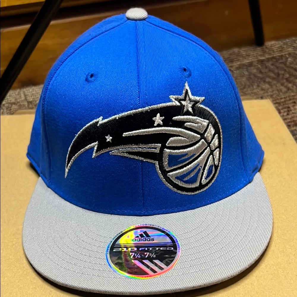Adidas Blue and Gray Hat NBA Orlando Magic